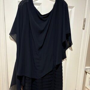 Betsy & Adam Dress with Sheath Overlay